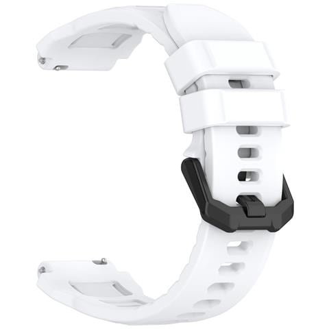 Cinturino In Silicone Da 20 Mm Compatibile Con Amazfit T-rex 3 Pro (44 Mm) - Vari Colori White - Foto 1