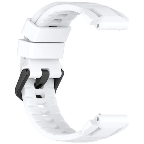 Cinturino In Silicone Da 20 Mm Compatibile Con Amazfit T-rex 3 Pro (44 Mm) - Vari Colori White - Foto 2