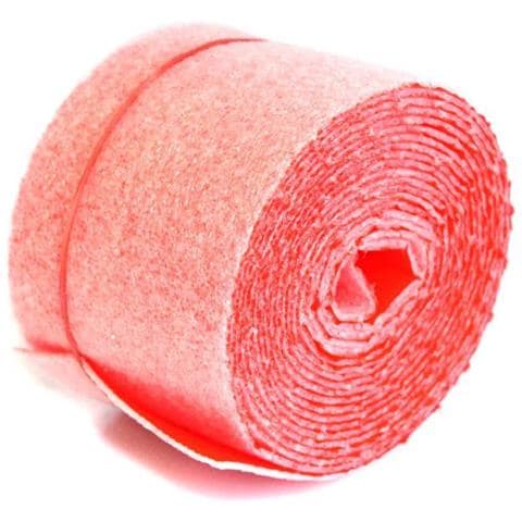 Isolamento Tubi  Nastro Isolante Rosso Con Pellicola Protettiva Pe  100mm - Foto 2