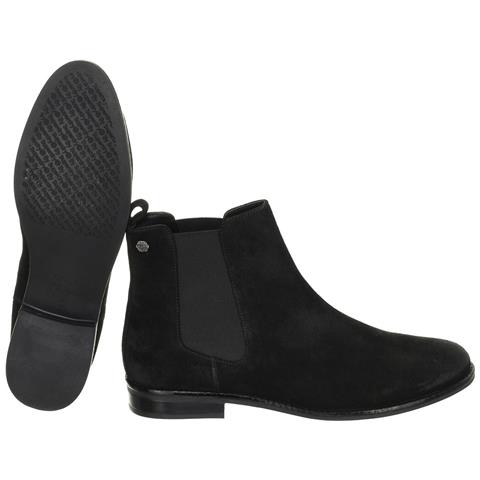 Stivaletti Effetto Velluto Con Elastici Wf200004a Da Donna - Foto 4