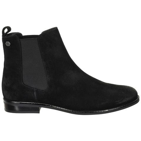 Stivaletti Effetto Velluto Con Elastici Wf200004a Da Donna - Foto 1