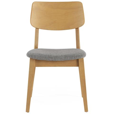 Set Di 2 Sedie Susi Colore Rovere, Legno Massello - Foto 7