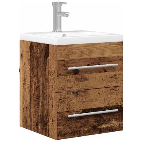 Armadio per Lavabo da Bagno Legno vecchio 41 x 38,5 x 48 cm - Foto 1