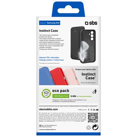 TEINSTSAA26B custodia per cellulare 16,8 cm (6.6") Cover Nero - Foto 3