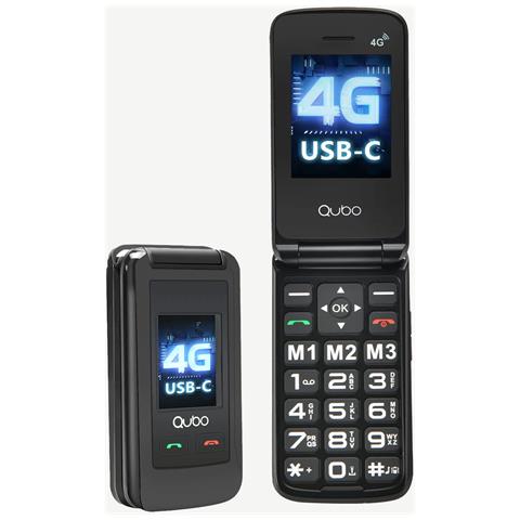 X-247 4G cellulare 7,11 cm (2.8") Nero - Foto 1