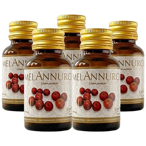 Melannurca 30 Capsule - Estratto di Mela Annurca - Capelli, Bellezza e Benessere Quotidiano (Confezione quintupla) - Foto 1
