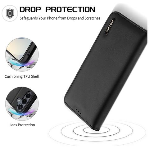 Cover Cartera per Galaxy S26 - Pelle /PU, Nero - Foto 4