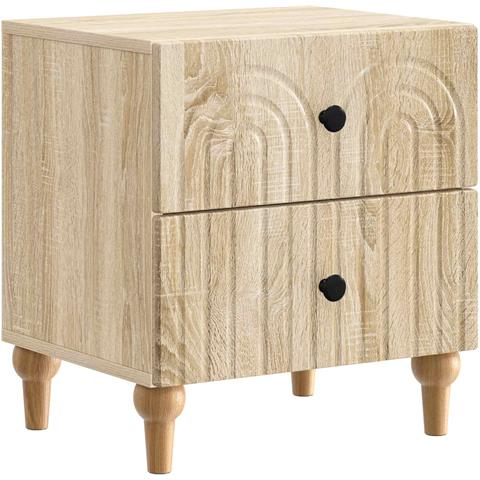 Armadio da Notte con cassetto Rovere Sonoma 43 x 34,5 x 48 cm - Foto 1