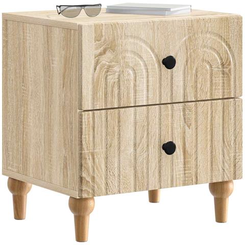 Armadio da Notte con cassetto Rovere Sonoma 43 x 34,5 x 48 cm - Foto 2