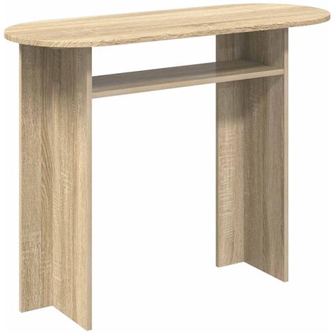 Tavolo consolle Rovere Sonoma 100 x 39,5 x 75 cm - Foto 1