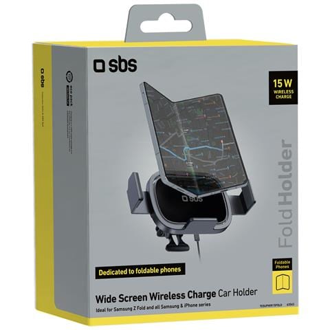 TESUPWIR15FOLD supporto per personal communication Supporto attivo Telefono cellulare /smartphone Nero - Foto 2