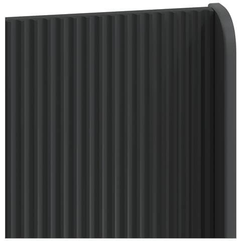 Struttura del letto con stoccaggio e testata Nero 180 x 200 cm - Foto 10