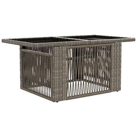 Set Divano da Giardino 8 pz Grigio e Grigio Scuro polyrattan - Foto 10