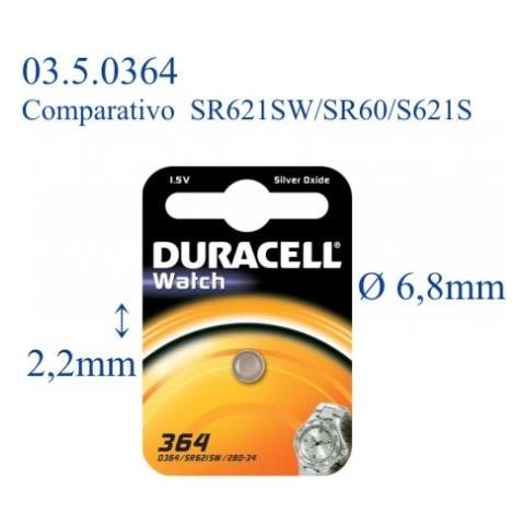 Batt. Bottone 1.5v Sr60 364 1pz - Foto 1