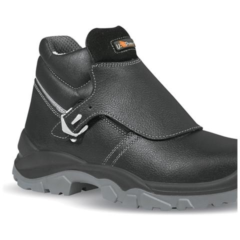 Scarpa antinfortunistica N39 in tomaia idrorepellente colore nero Classe S3 - Foto 2