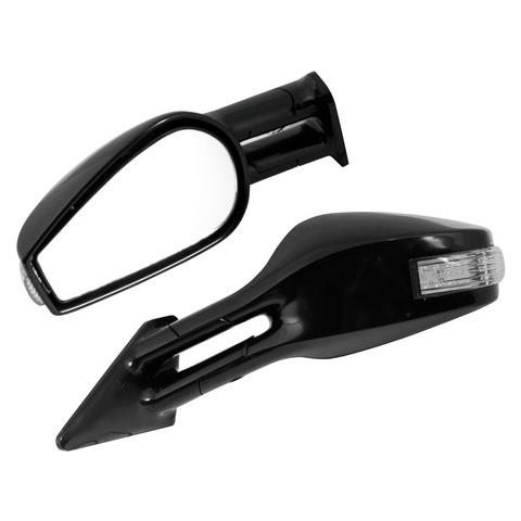 Cp. specchi Race 6 Neri - Foto 1