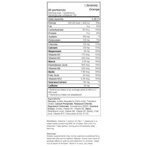 Isoactive 630 G - - Bevande Isotoniche - Arancia - Foto 2