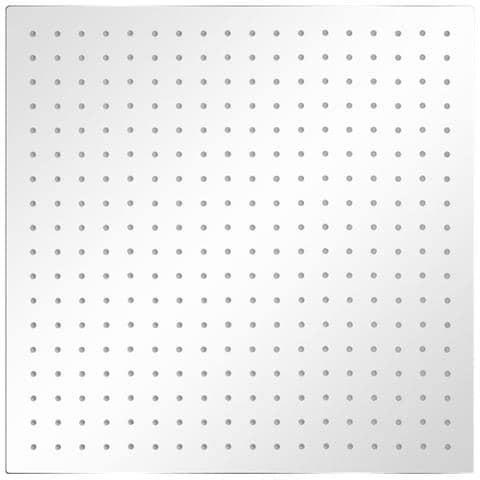 Soffione Per Doccia A Pioggia 2 Pz Acciaio Inossidabile 50x50cm - Foto 6