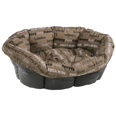 Ricambio Cuscino Sofa' Citta' - Per Cucce Siesta Deluxe Motivo Città 6= 73 X 55 X H 27 Cm - Foto 1