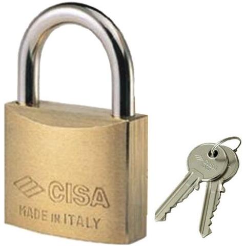 Lucchetto Ottone Mm 50 Kc Chiave Uguale 22010 - Foto 1