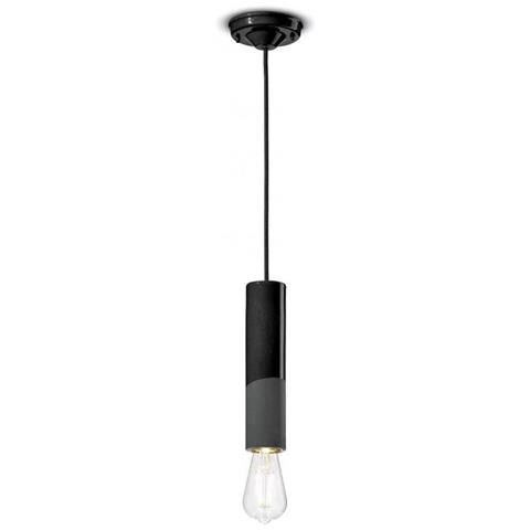 Lampada A Sospensione Decò C2500-nec Colore Nero - Foto 1