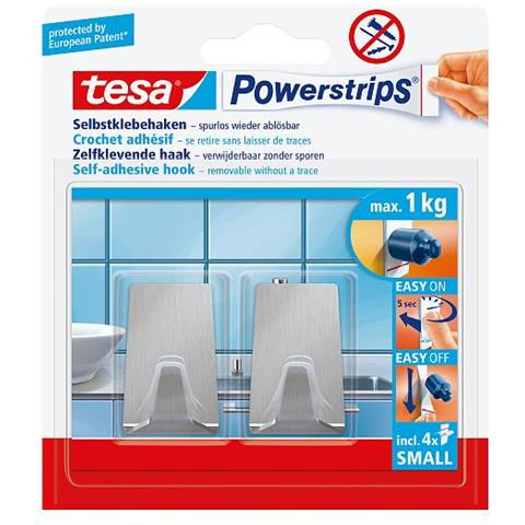 57066-00000 gancio di stoccaggio domestico Interno Gancio per asciugamano Metallico 2 pz - Foto 8