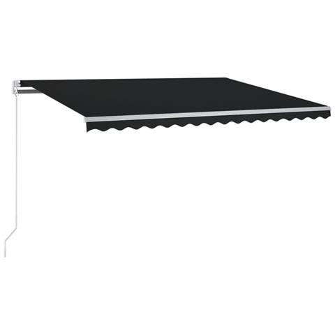 Tenda Automatica con Sensore Vento e LED 350x250 cm Antracite - Foto 1