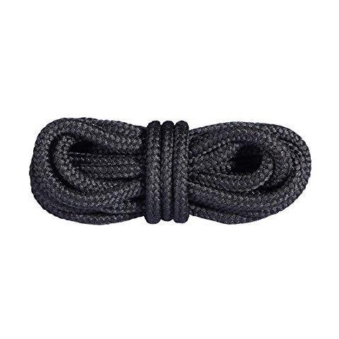 Laces Lacci Per Scarpe Prestazioni Per Lescursionismo E Allaperto Stivali Ultra Strong Fatta In Europa 1 Coppia (180 Cm - 72 Pollici - 7 A 9 Occhiello Accoppiamenti 91 - Nero)  - Foto 1