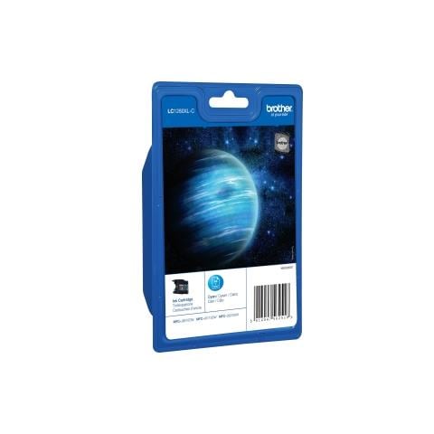 LC-1280XLCBP Cartuccia Ink Originale Ciano per Brother MFC J5910DW / J6510DW Capacità 1200 Pagine - Foto 1