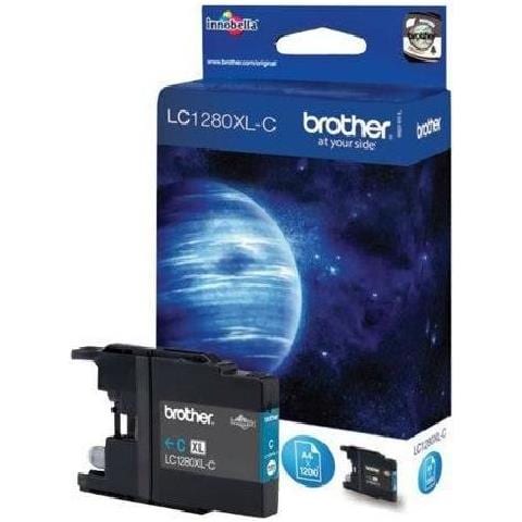 LC-1280XLCBP Cartuccia Ink Originale Ciano per Brother MFC J5910DW / J6510DW Capacità 1200 Pagine - Foto 3
