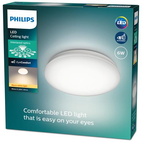 Funzionale 8718699746308 illuminazione da soffitto Bianco LED 6 W A+ - Foto 2