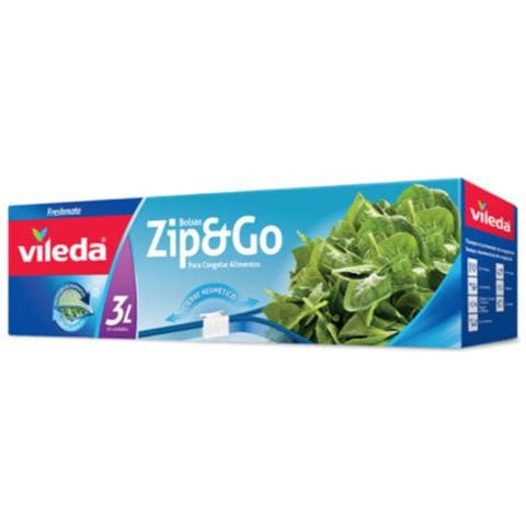 Confezione Da 10 Sacchetti Freshmate Zip And Go - 3 Litri - Foto 1
