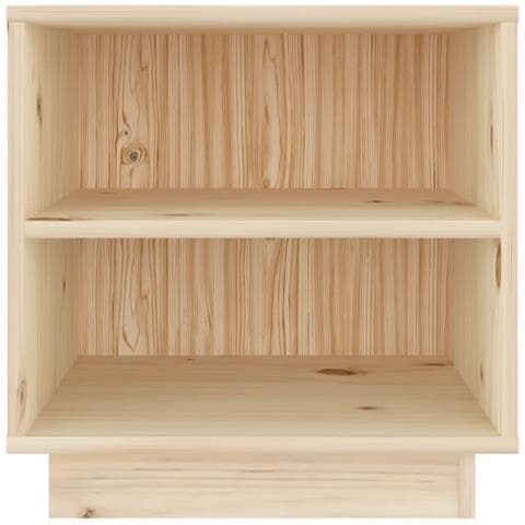 Comodini 2 Pz 40x34x40 Cm In Legno Massello Di Pino - Foto 2