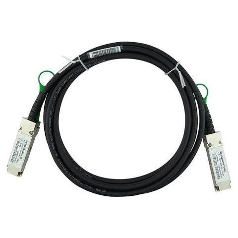 Blueoptics Xldacbl05-bl Cavo Infiniband 0,5 M Qsfp Nero, Argento - Foto 1