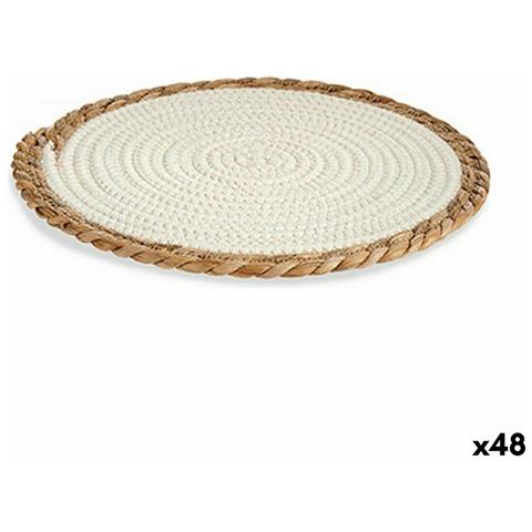 Sottopentola Naturale Bianco 30 X 1 X 30 Cm (48 Unità) - Foto 1