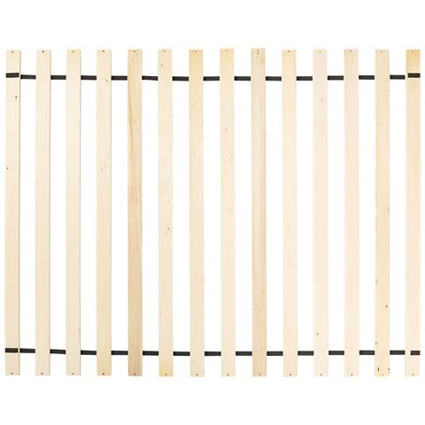 Letto Tessuto La Rochelle 140 X 200 Cm Beige - Foto 12