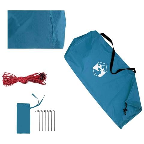 Telone da Campeggio Blu 420x440 cm Impermeabile - Foto 10