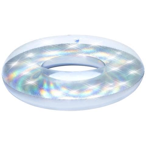 Salvagente Ciambella Gonfiabile Per Adulto Iridescente Scintillante Bestway 36240 - Foto 2