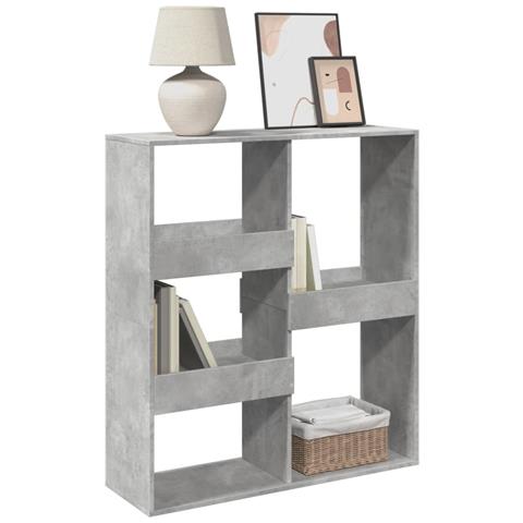 Libreria /divisorio Grigio Cemento 100x33x115 Cm - Foto 3