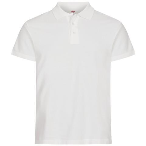 Basic Polo Bianco Avorio M - Foto 1