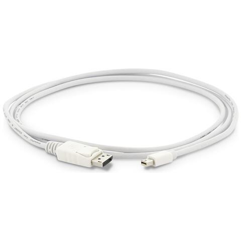 Cavo DisplayPort 1,8 m Mini DisplayPort Bianco - Foto 1