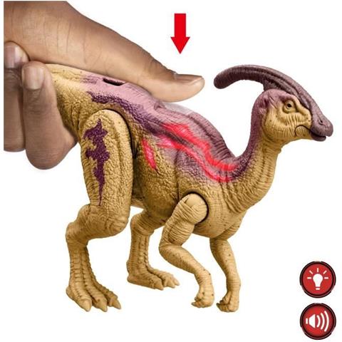 Parasaurolophus Fierce Roar - Figura D'azione Htk75 - Foto 2