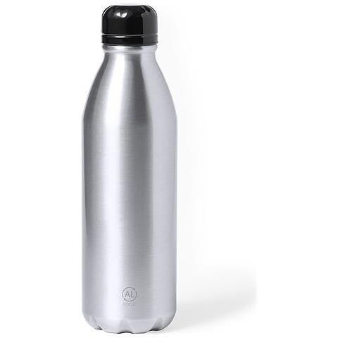 Bottiglia In Alluminio 750 Ml 7,2x7,2x25,3 Cm. Color Argento - Foto 1