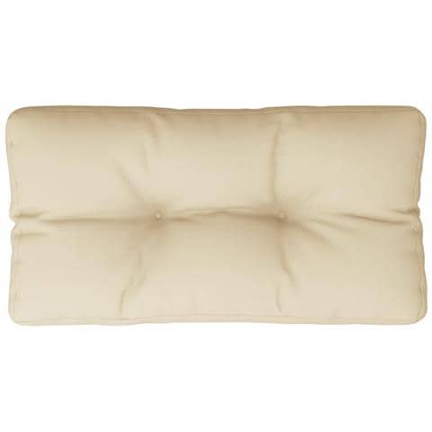 Cuscino Per Pallet Beige 70x40x12 Cm In Tessuto - Foto 2