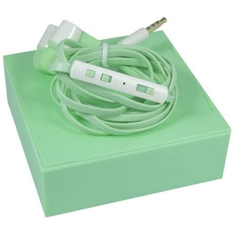 Auricolare Cu-1020 Originale Stereo In-ear Jack 3,5mm Green Per Android Iphone - Foto 5