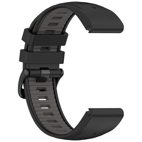 Cinturino Garmin Fenix 8/enduro 3 26mm Black+grey - Foto 2