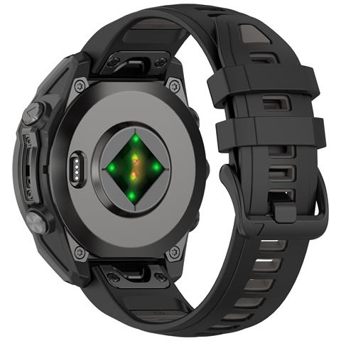 Cinturino Garmin Fenix 8/enduro 3 26mm Black+grey - Foto 4