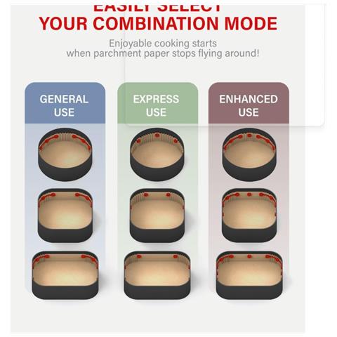 Clip Magnetica Per Fogli Di Carta Per Friggitrice Ad Aria - Fissa I Tuoi Fogli Grey - Foto 2