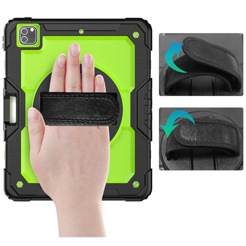 Custodia Per Ipad Air 5/4 10.9”/pro 11 Con Tracolla Verde - Foto 2