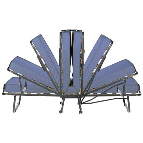 Brandina Peccioli - Letto Pieghevole Materasso Incluso, Blu - Foto 2